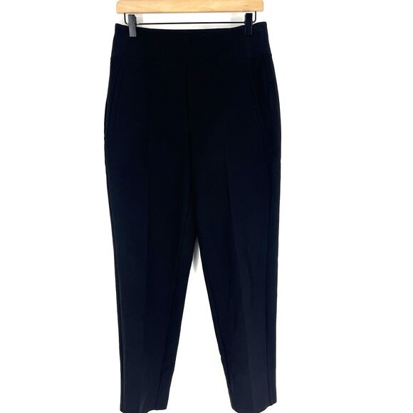 Athleta Endless High Rise Pants Size 4 Womens Black Pull On Stretch Quiet Luxury - Picture 1 of 7